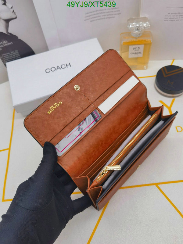 Coach-Wallet-4A Quality, Code: XT5439,$: 49USD