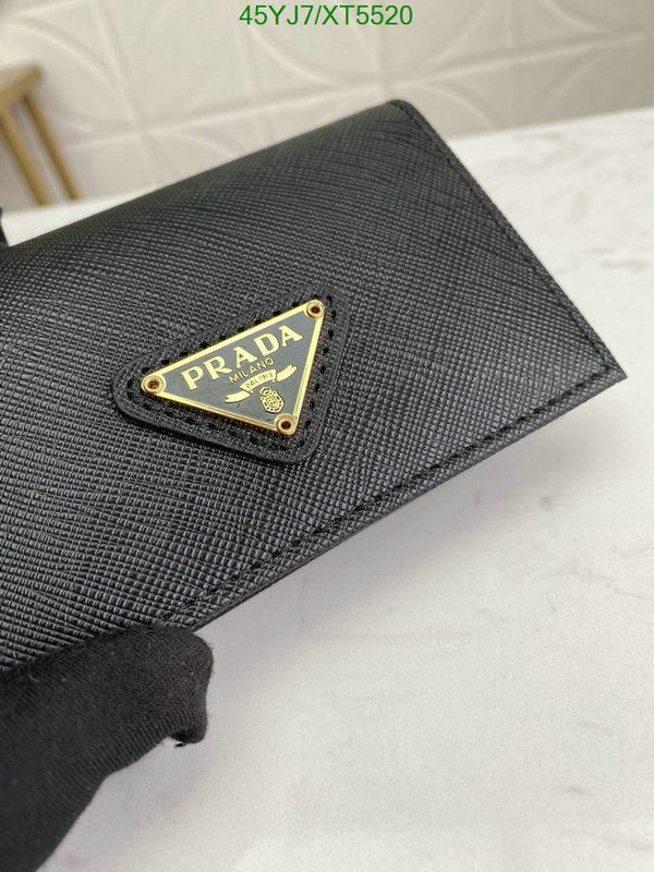 Prada-Wallet-4A Quality, Code: XT5520,$: 45USD