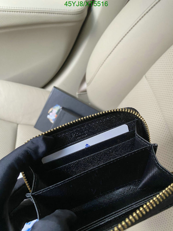 Prada-Wallet-4A Quality, Code: XT5516,$: 45USD