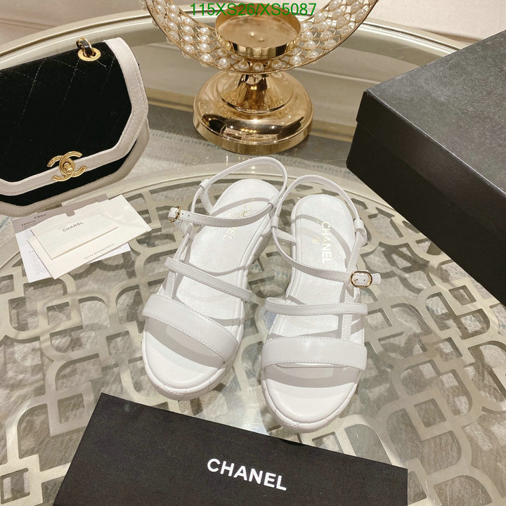 Chanel-Women Shoes, Code: XS5087,$: 115USD