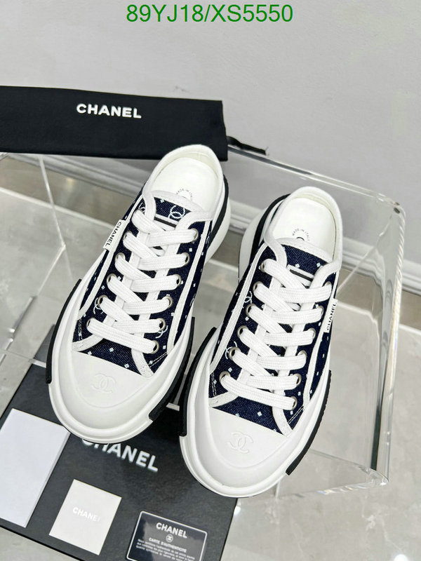 Chanel-Women Shoes, Code: XS5550,$: 89USD