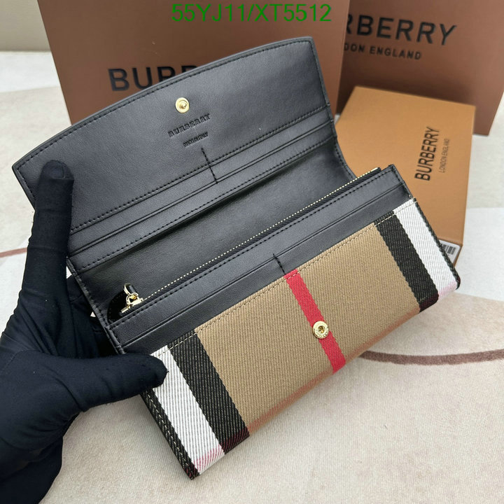 Burberry-Wallet-4A Quality, Code: XT5512,$: 55USD