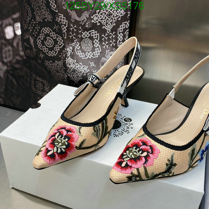 Dior-Women Shoes, Code: XS5176,$: 125USD