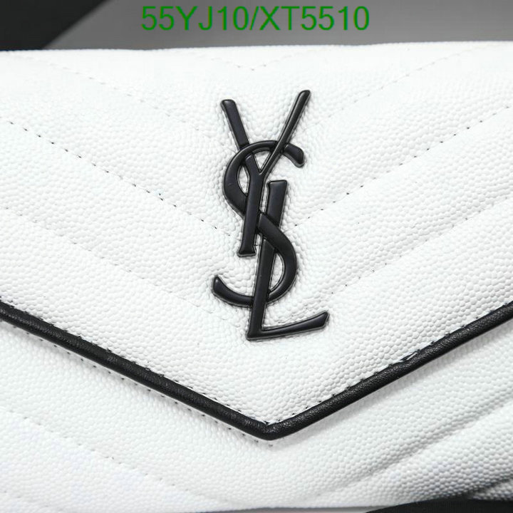 YSL-Wallet-4A Quality, Code: XT5510,$: 55USD