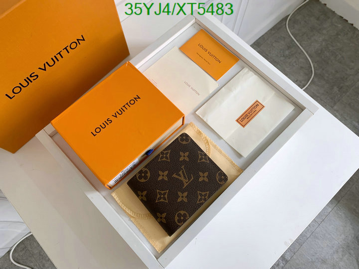 LV-Wallet-4A Quality, Code: XT5483,$: 35USD