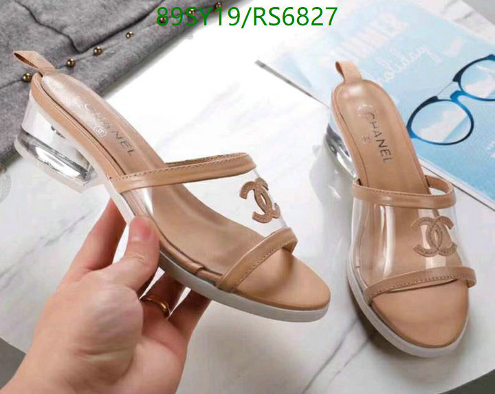 Chanel-Women Shoes, Code: RS6827,$: 89USD