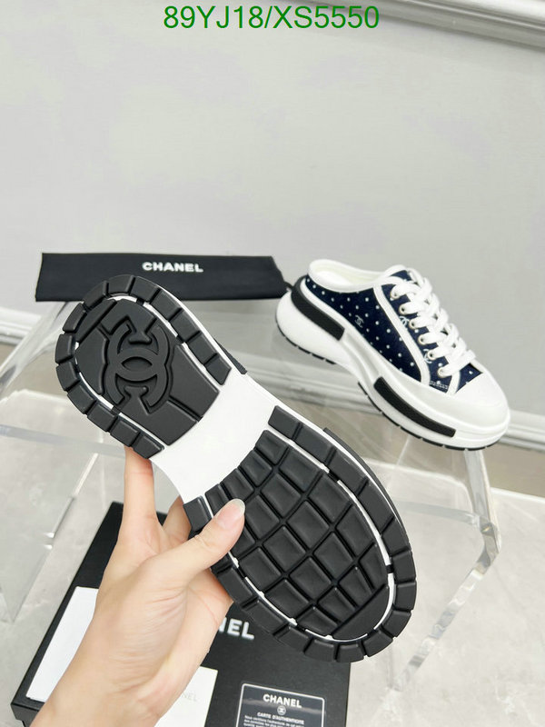 Chanel-Women Shoes, Code: XS5550,$: 89USD