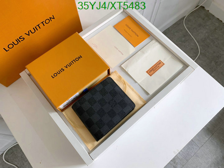 LV-Wallet-4A Quality, Code: XT5483,$: 35USD