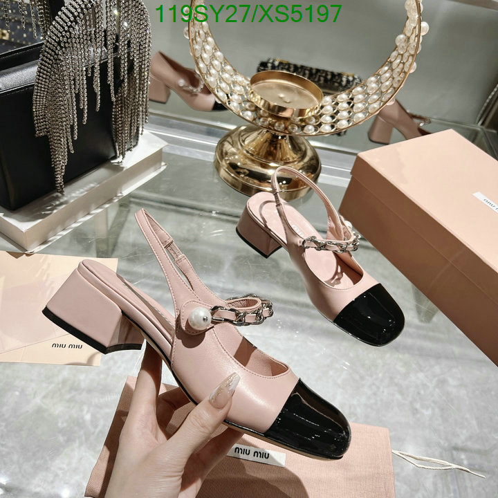 Miu Miu-Women Shoes, Code: XS5197,$: 119USD