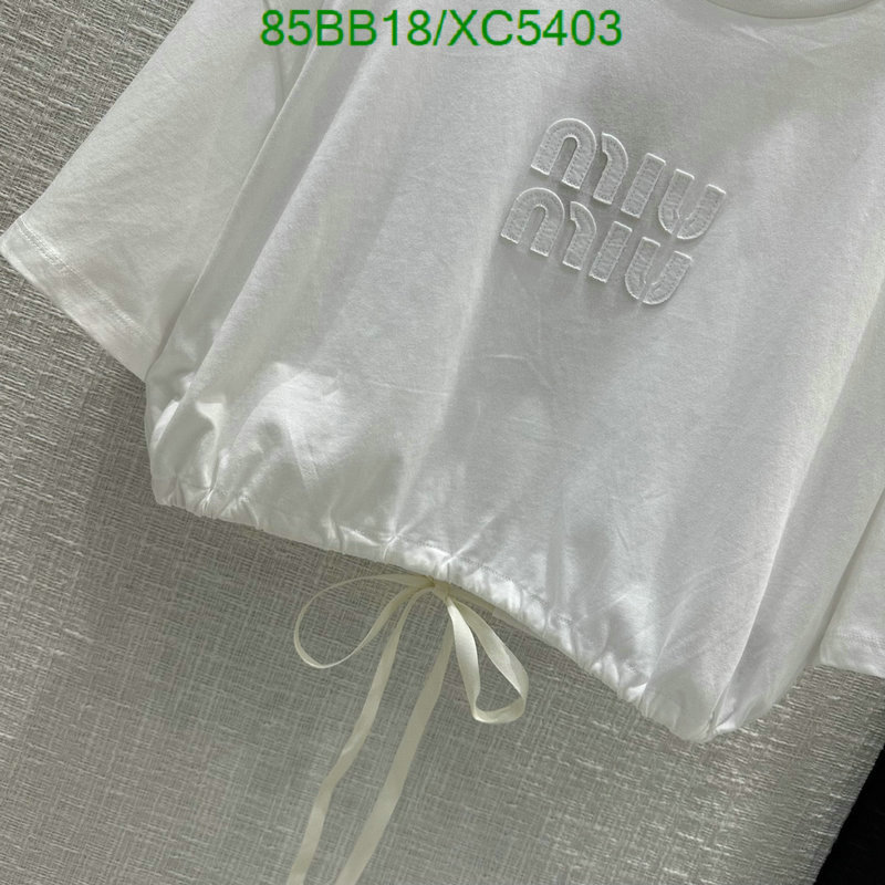 MIUMIU-Clothing, Code: XC5403,$: 85USD