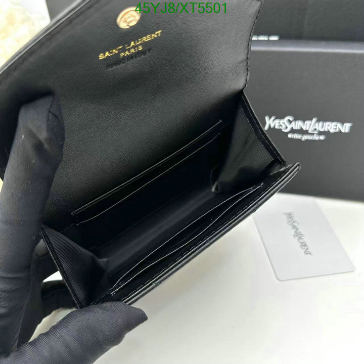 YSL-Wallet-4A Quality, Code: XT5501,$: 45USD