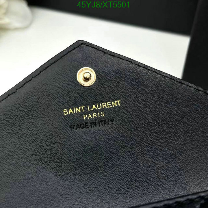 YSL-Wallet-4A Quality, Code: XT5501,$: 45USD