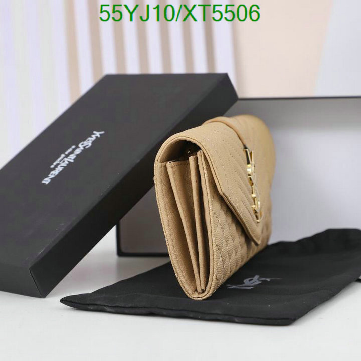 YSL-Wallet-4A Quality, Code: XT5506,$: 55USD