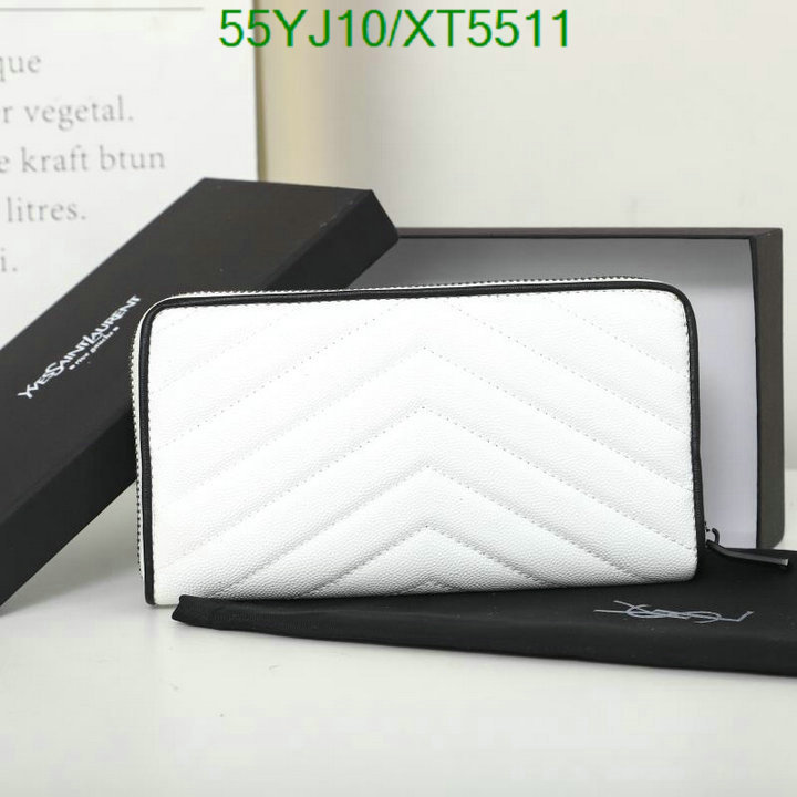 YSL-Wallet-4A Quality, Code: XT5511,$: 55USD