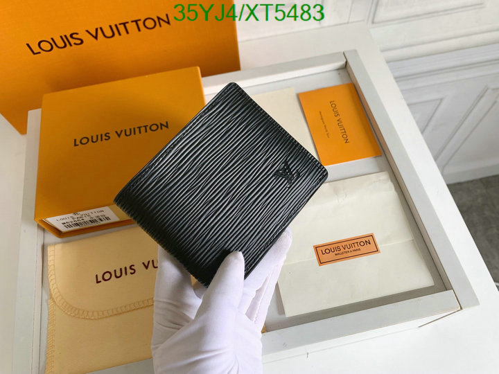 LV-Wallet-4A Quality, Code: XT5483,$: 35USD