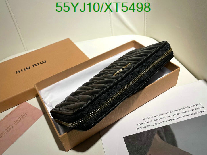 Miu Miu-Wallet-4A Quality, Code: XT5498,$: 55USD