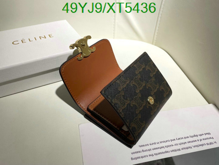 CELINE-Wallet-4A Quality, Code: XT5436,$: 49USD