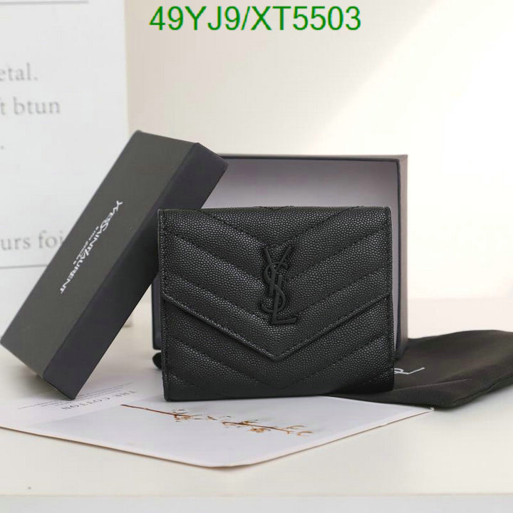YSL-Wallet-4A Quality, Code: XT5503,$: 49USD