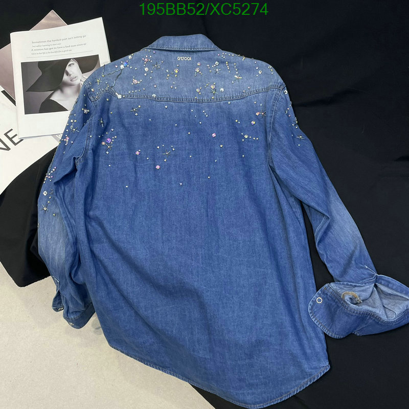 Gucci-Clothing, Code: XC5274,$: 195USD