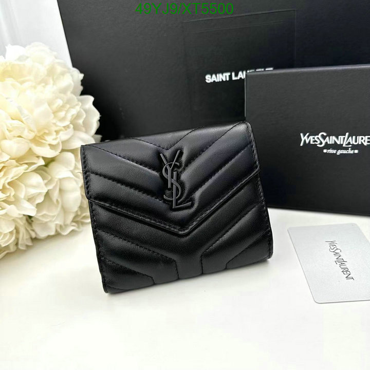 YSL-Wallet-4A Quality, Code: XT5500,$: 49USD