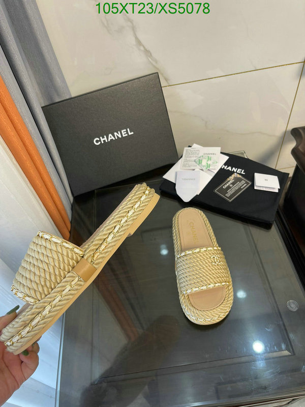 Chanel-Women Shoes, Code: XS5078,$: 105USD