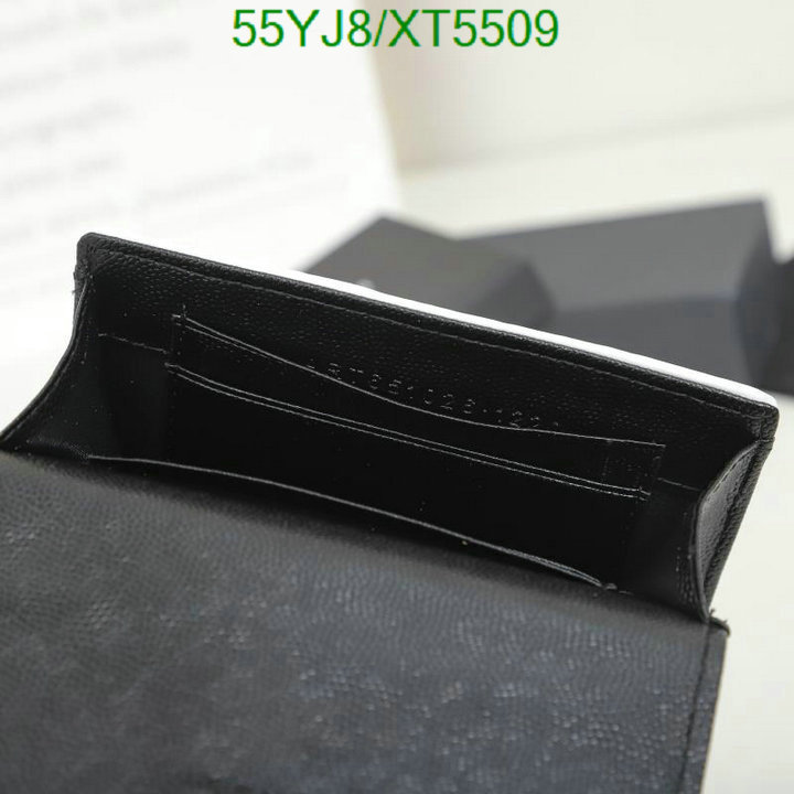 YSL-Wallet-4A Quality, Code: XT5509,$: 55USD