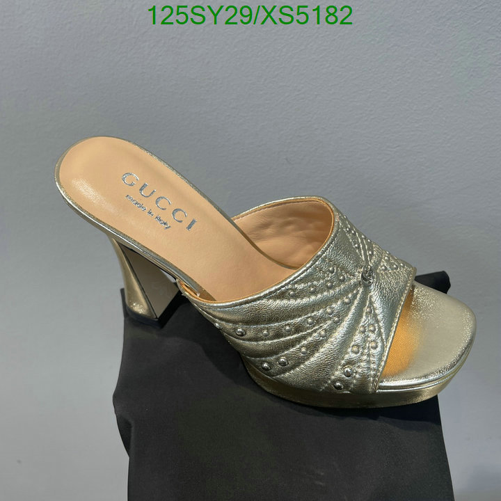 Gucci-Women Shoes, Code: XS5182,$: 125USD