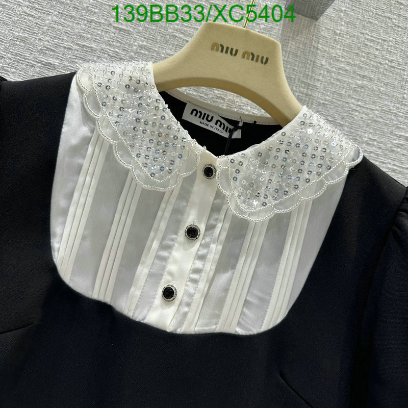 MIUMIU-Clothing, Code: XC5404,$: 139USD