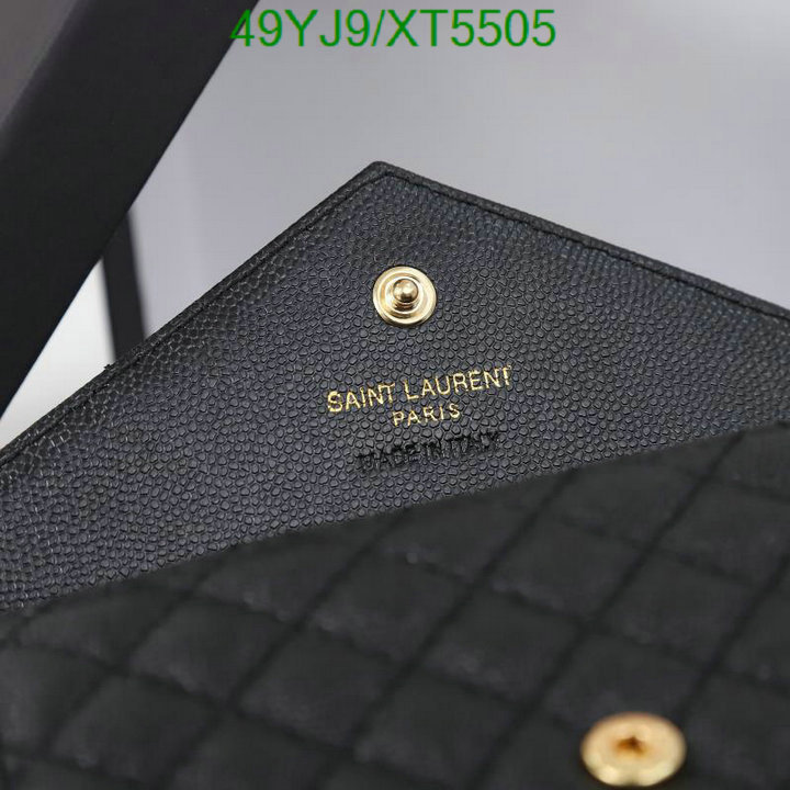 YSL-Wallet-4A Quality, Code: XT5505,$: 49USD