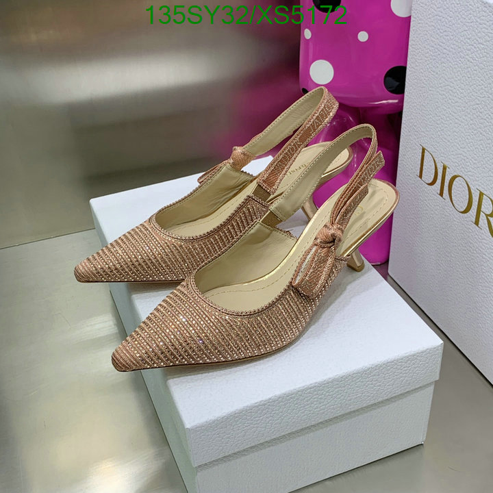 Dior-Women Shoes, Code: XS5172,$: 135USD