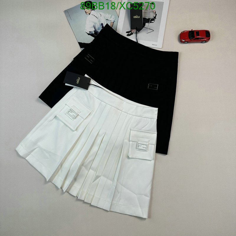 Fendi-Clothing, Code: XC5270,$: 89USD