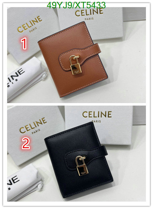 CELINE-Wallet-4A Quality, Code: XT5433,$: 49USD