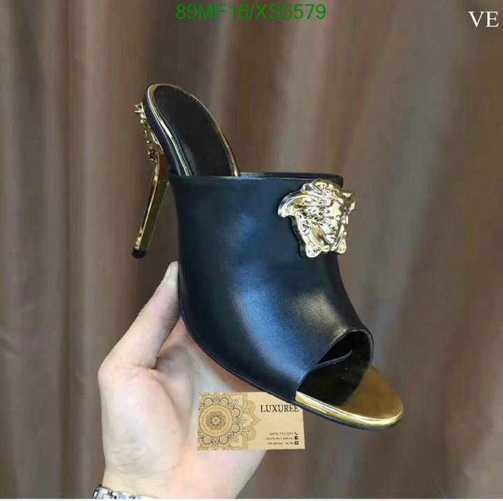 Versace-Women Shoes, Code: XS5579,$: 89USD