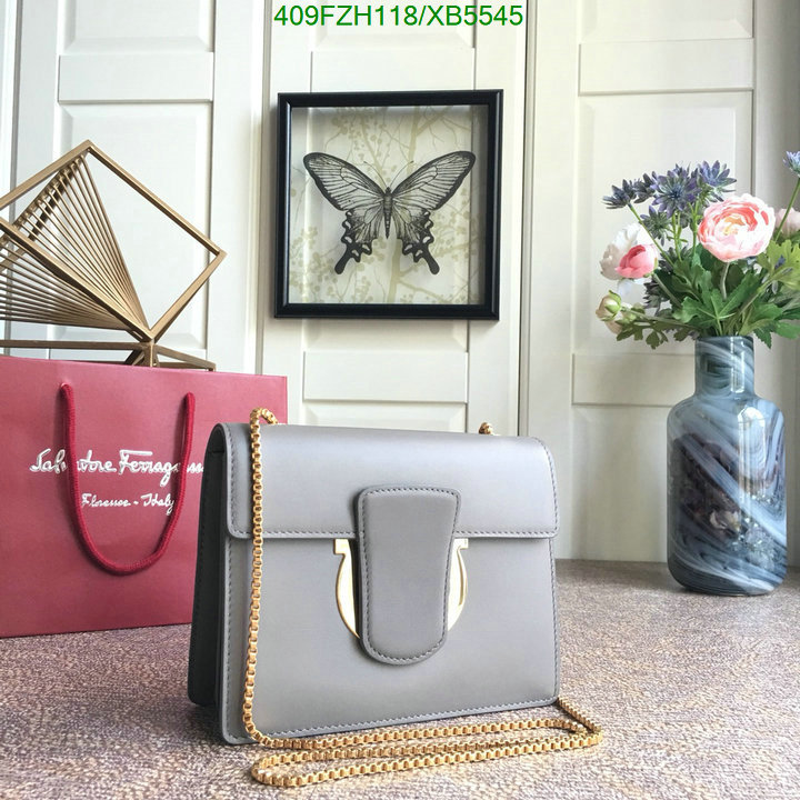 Ferragamo-Bag-Mirror Quality, Code: XB5545,$: 409USD