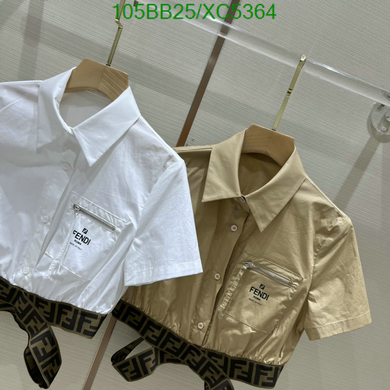 Fendi-Clothing, Code: XC5364,$: 105USD