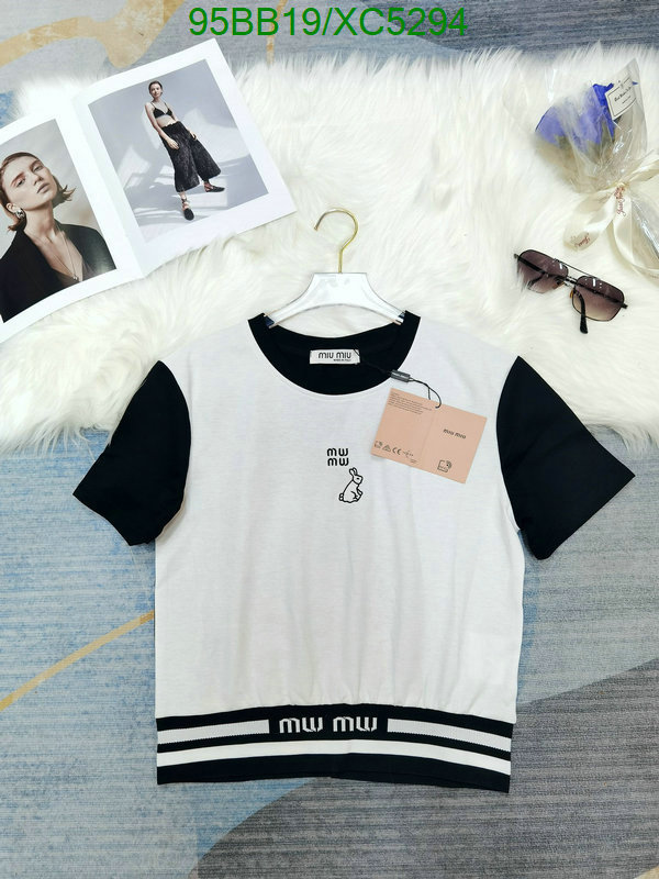 MIUMIU-Clothing, Code: XC5294,$: 95USD