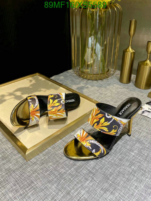 Versace-Women Shoes, Code: XS5589,$: 89USD