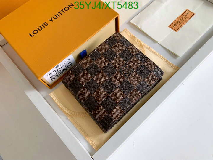 LV-Wallet-4A Quality, Code: XT5483,$: 35USD