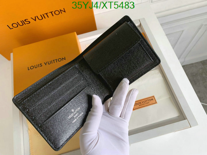 LV-Wallet-4A Quality, Code: XT5483,$: 35USD