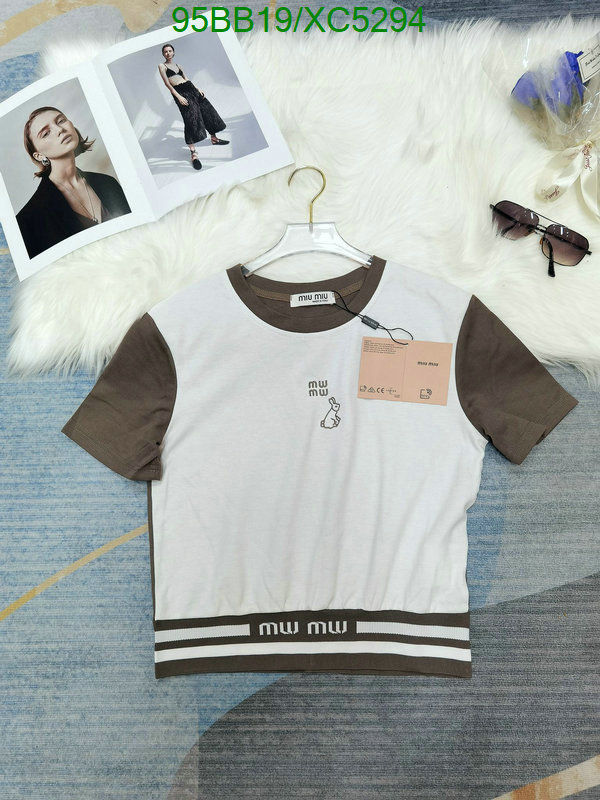 MIUMIU-Clothing, Code: XC5294,$: 95USD