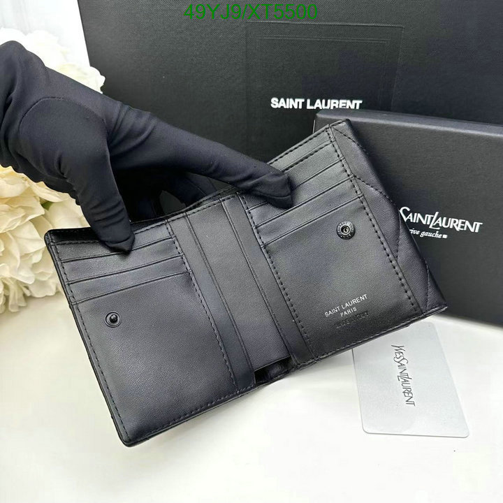 YSL-Wallet-4A Quality, Code: XT5500,$: 49USD