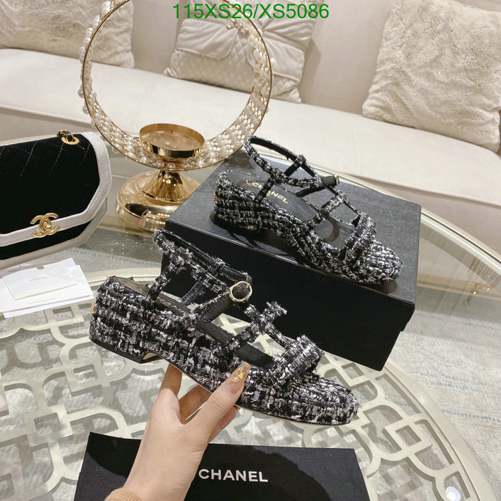 Chanel-Women Shoes, Code: XS5086,$: 115USD