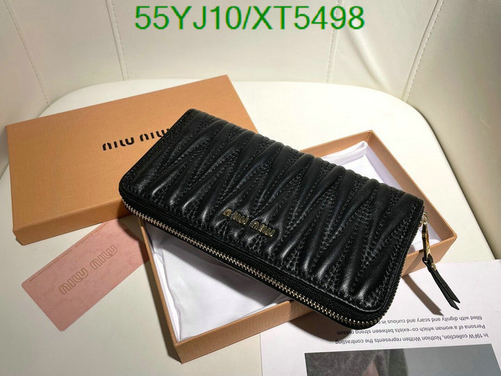 Miu Miu-Wallet-4A Quality, Code: XT5498,$: 55USD