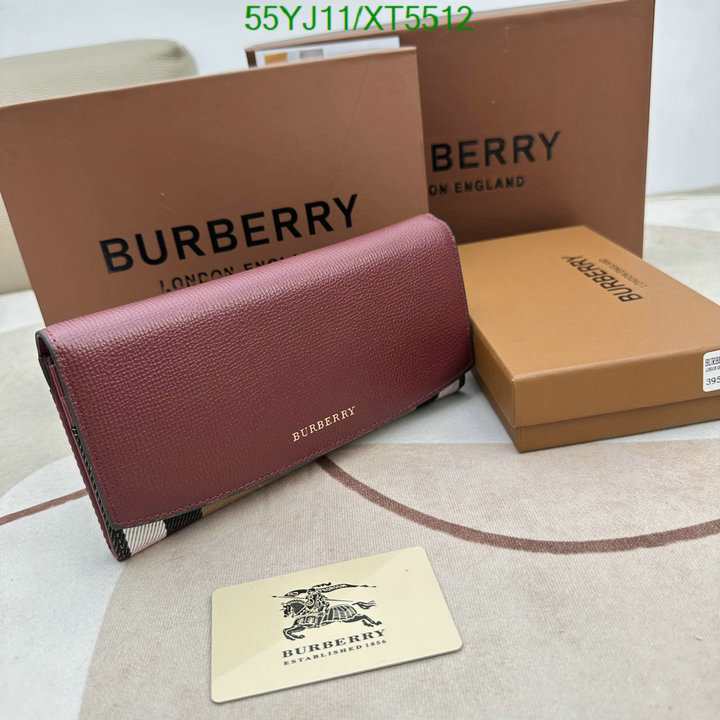 Burberry-Wallet-4A Quality, Code: XT5512,$: 55USD