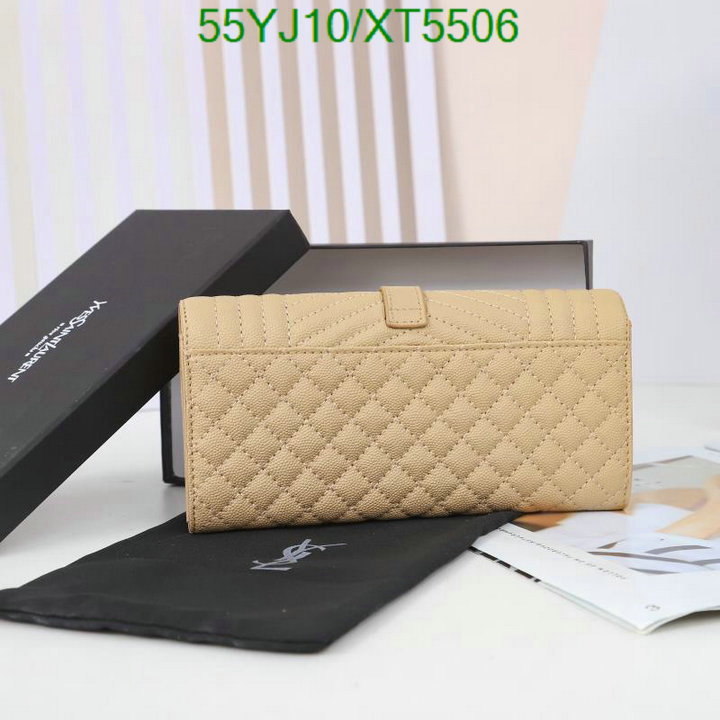 YSL-Wallet-4A Quality, Code: XT5506,$: 55USD