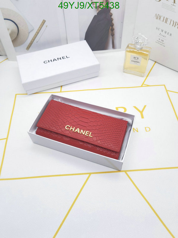 Chanel-Wallet(4A), Code: XT5438,$: 49USD