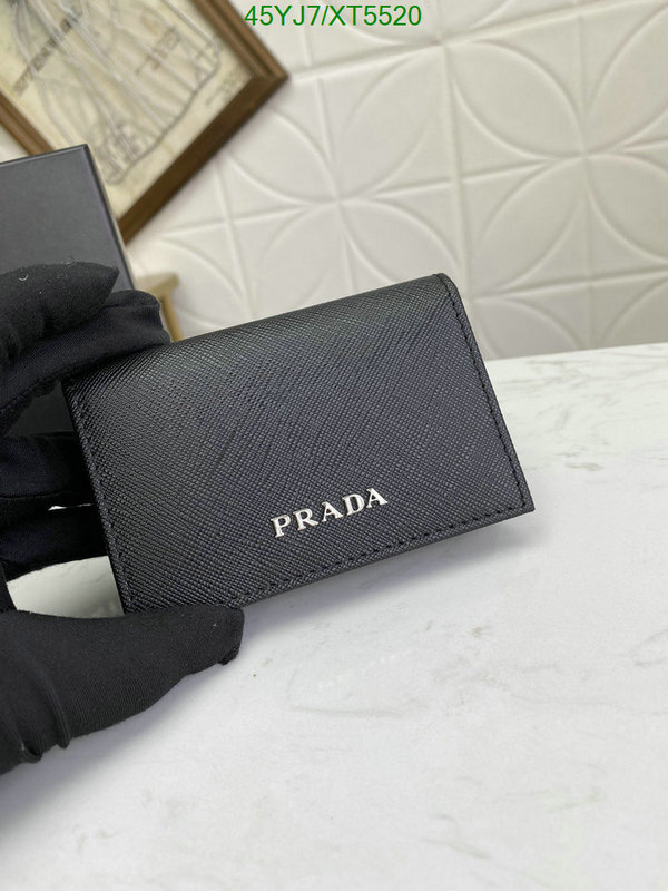 Prada-Wallet-4A Quality, Code: XT5520,$: 45USD