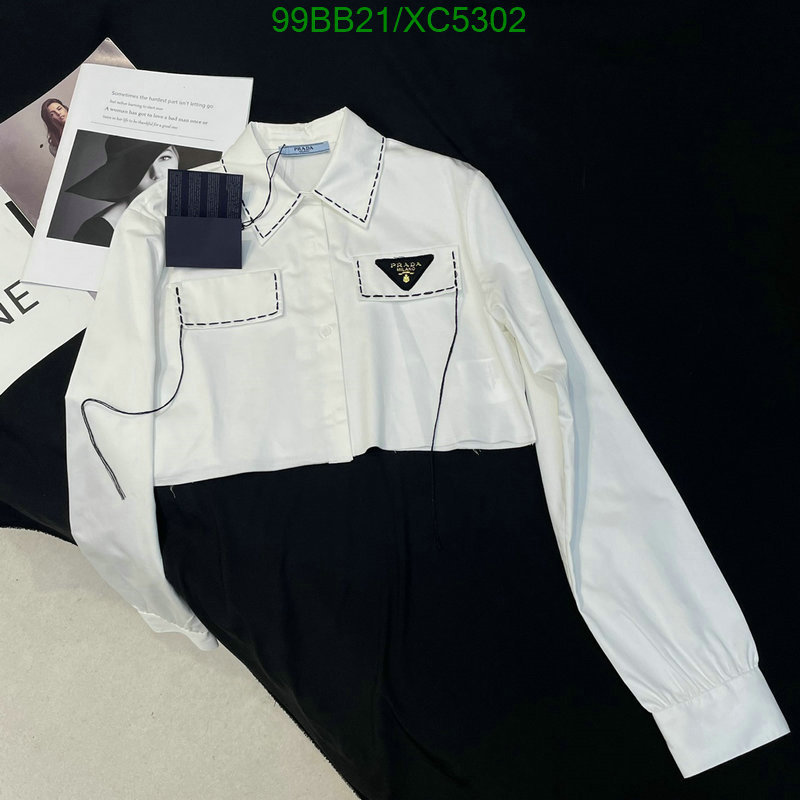 Prada-Clothing, Code: XC5302,$: 99USD