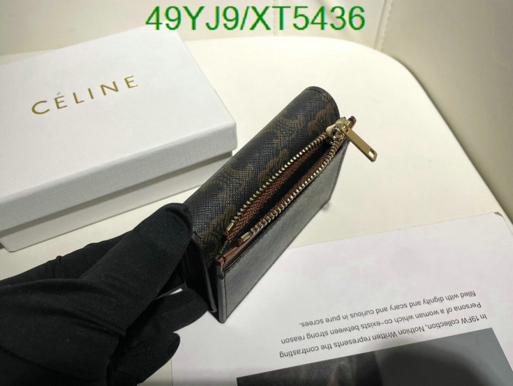 CELINE-Wallet-4A Quality, Code: XT5436,$: 49USD