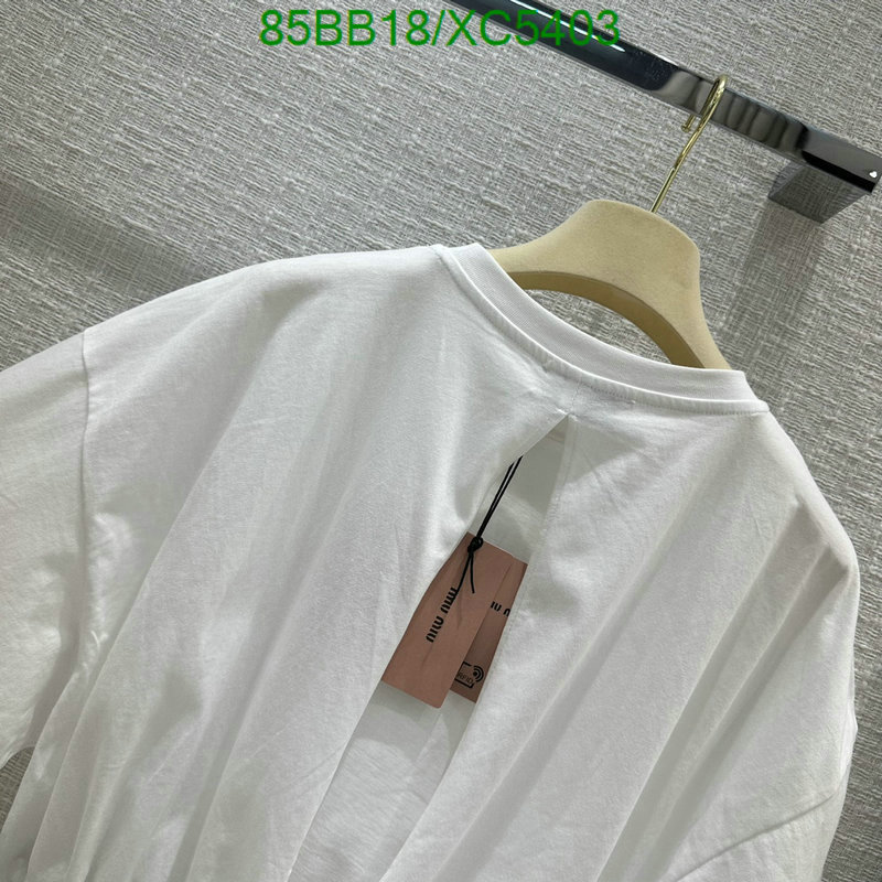 MIUMIU-Clothing, Code: XC5403,$: 85USD